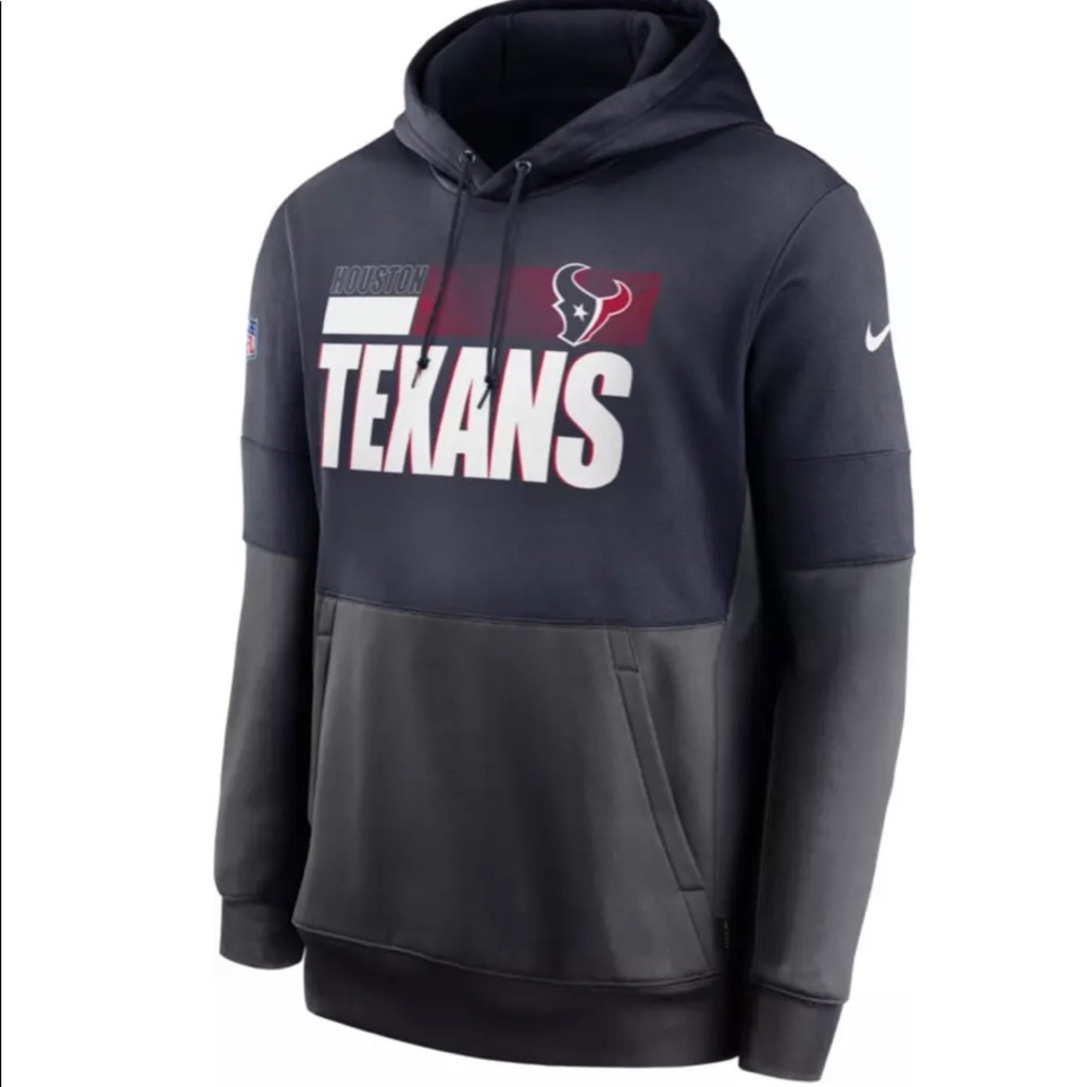 NIKE Houston Texans Dark Blue Sweatshirt Men’s NFL